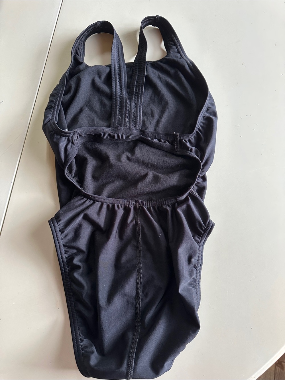 Speedo Black Classic Racerback One-Piece - Picture 2 of 3